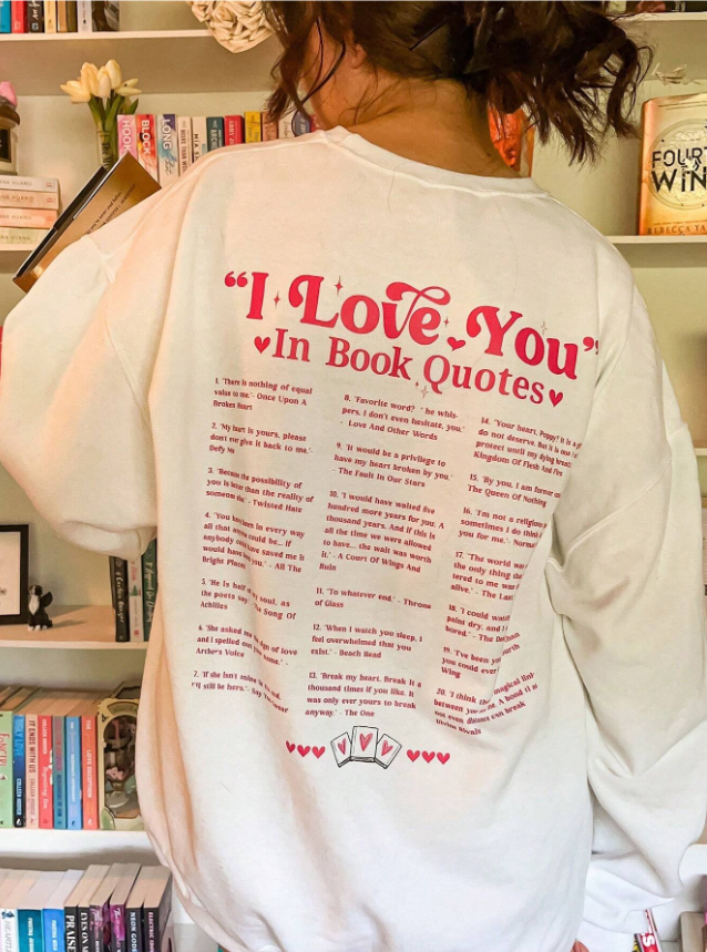 "I Love You" In Book Quotes