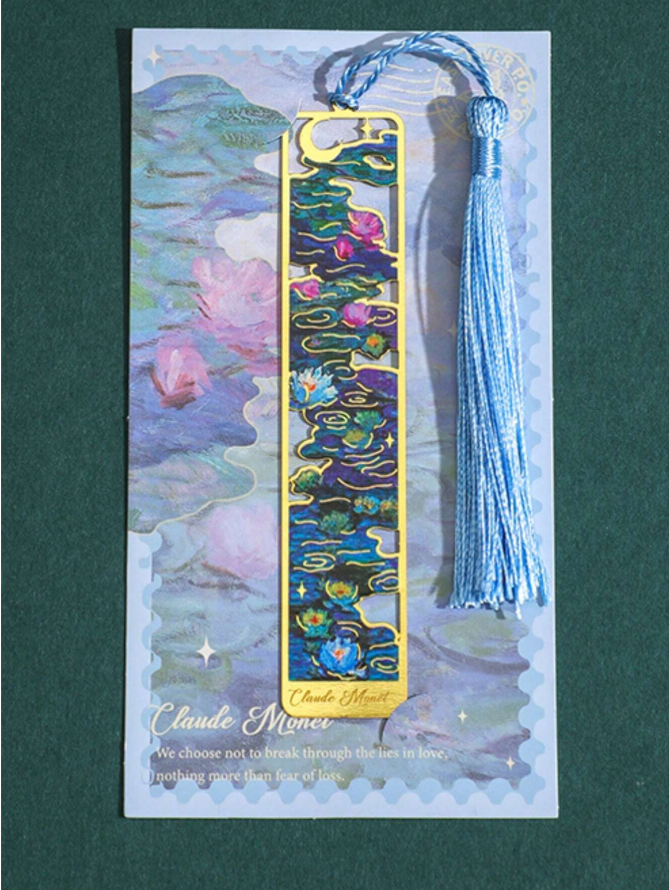 Van Gogh-Inspired Metal Bookmarks