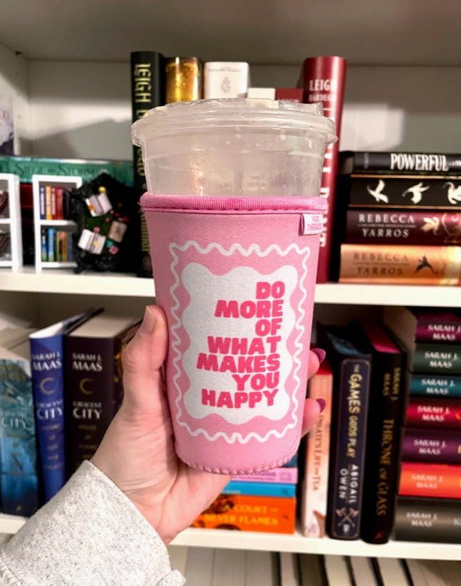 Do More Happy Iced Coffee Drink Sleeve