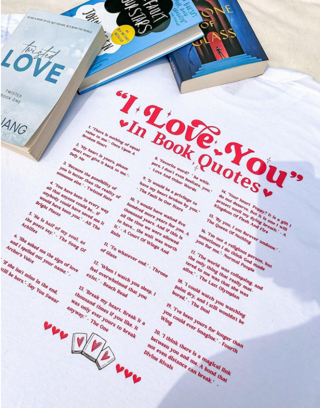 "I Love You" In Book Quotes