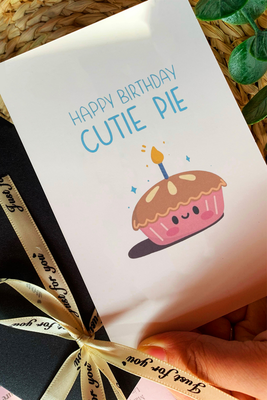 "Cutie Pie" Birthday Card π₯§π