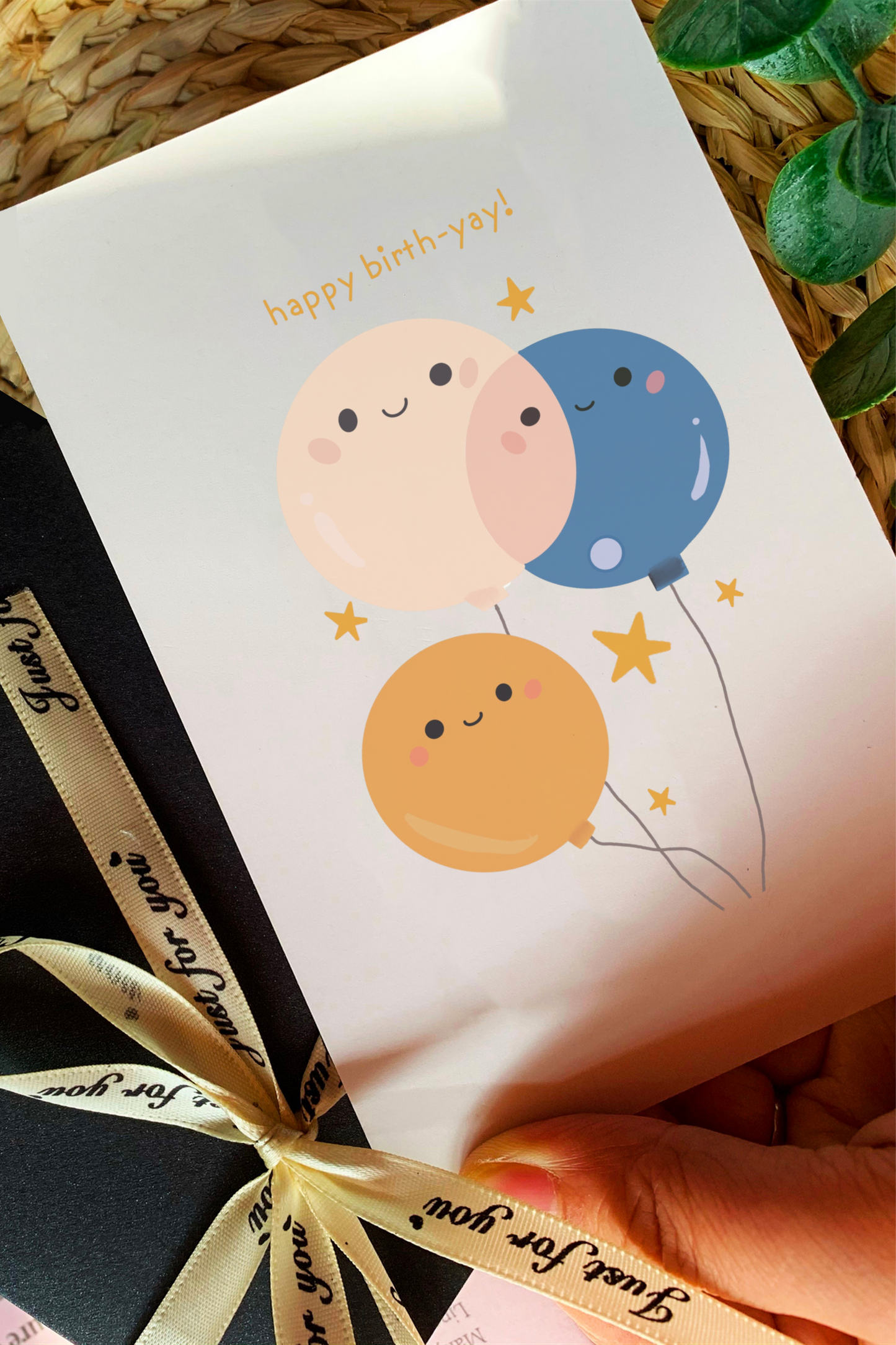 Happy Birth-Yay! Greeting Card 🎈🎉