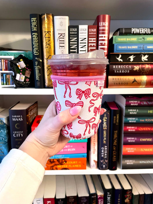 Bow-Tiful Coffee Sleeve 🎀☕ - Small
