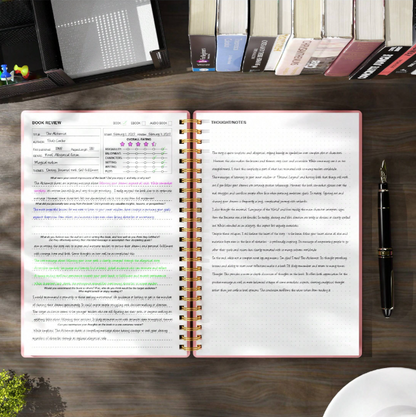 The Reading Journal – Book Review & Planner