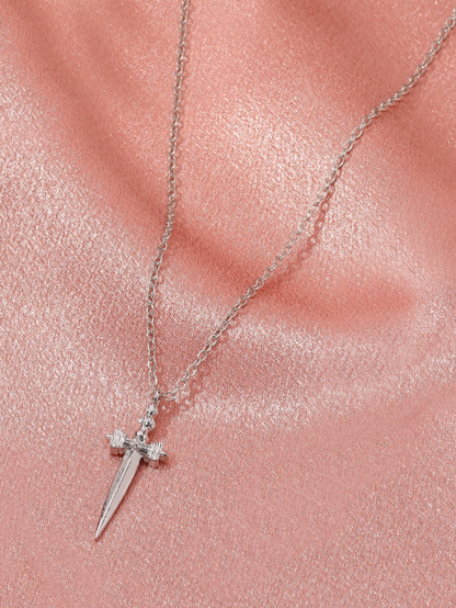 Dagger Pendant Necklace