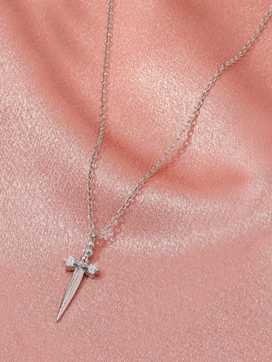 Dagger Pendant Necklace