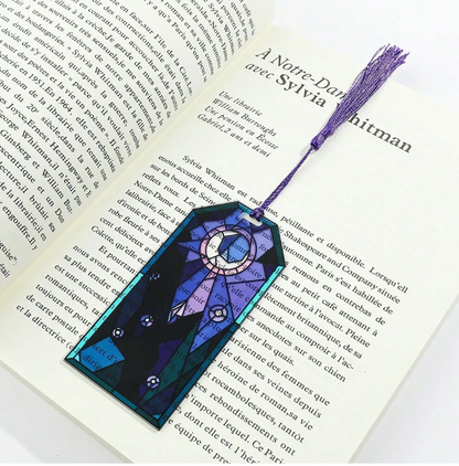 Stained Glass-Inspired Acrylic Bookmarks