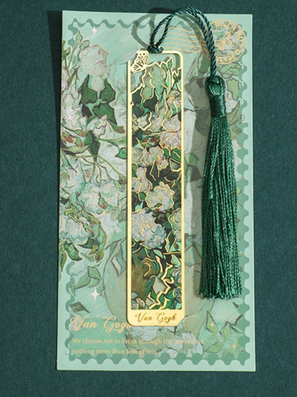 Van Gogh-Inspired Metal Bookmarks