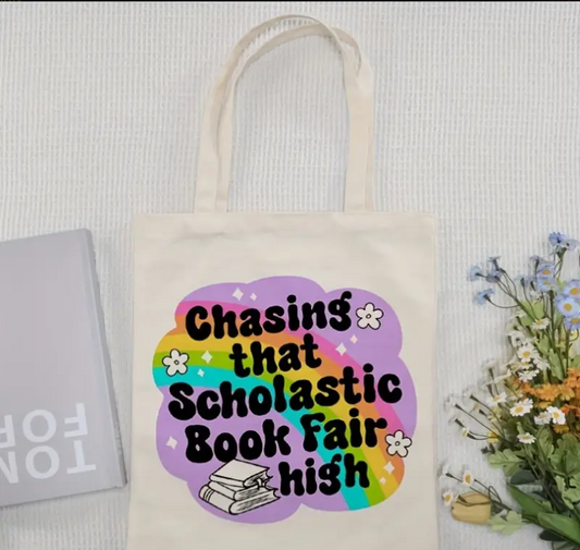 Scholastic Book Fair High Tote 📚🌈