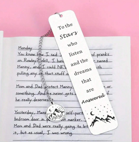 “To the Stars” Metal Bookmark ✨📖