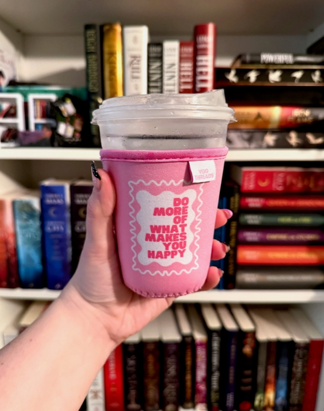 Do More Happy Iced Coffee Drink Sleeve