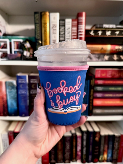 Booked & Busy Iced Coffee Drink Sleeve