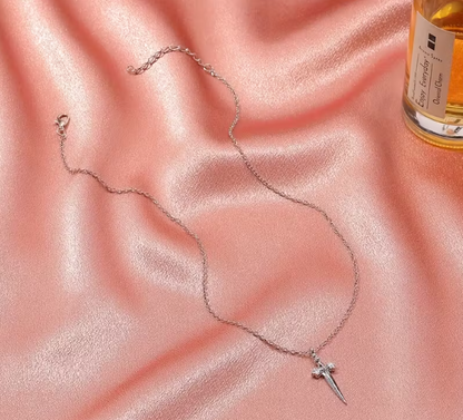 Dagger Pendant Necklace
