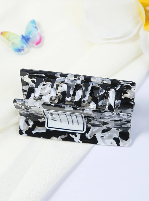 Notebook Hair Claw Clip