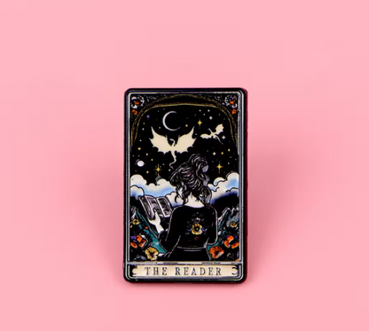 The Reader Tarot Enamel Pin