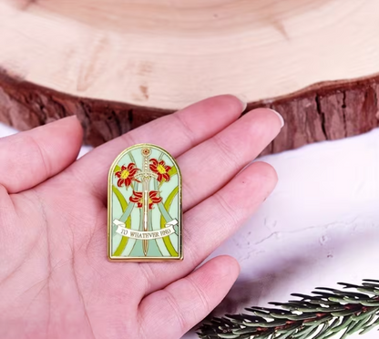 To Whatever End Enamel Pin