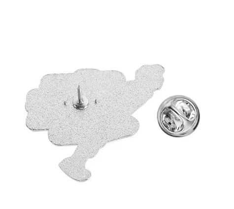 “As If You Could Outrun Me” Enamel Pin
