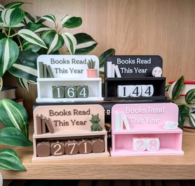 Books Read This Year Shelf Tracker