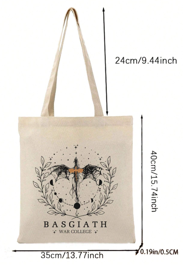 Basgiath War College Canvas Tote Bag
