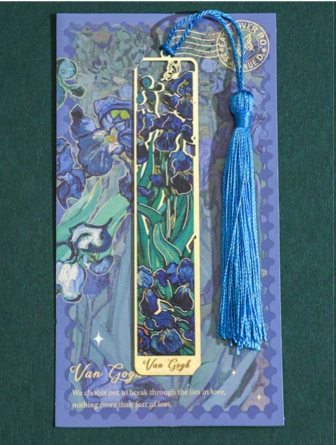 Van Gogh-Inspired Metal Bookmarks