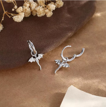 Dragon Hoop Earrings