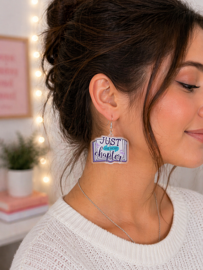 Just One More Chapter Earrings