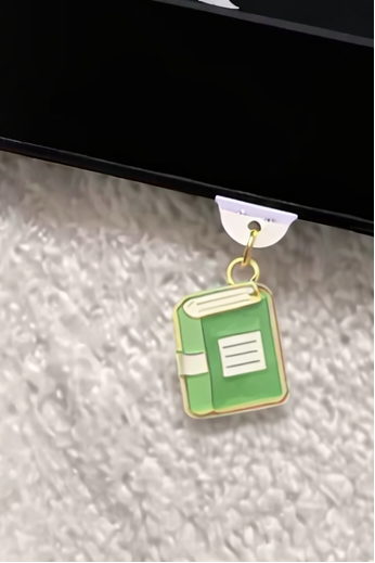 Book Charm Kindle Dust Plug